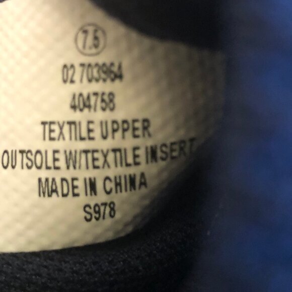 Tommy Bahama Golf navy blue mesh performance sneakers sz 7.5 - Picture 14 of 14